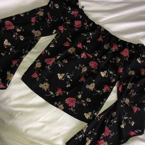Adorable off the shoulder shirt!